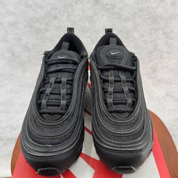 Nike Air Max 97 Triple Black Anthracite‎ Size 6.5 921733-001 Women's NEW - Picture 1 of 11